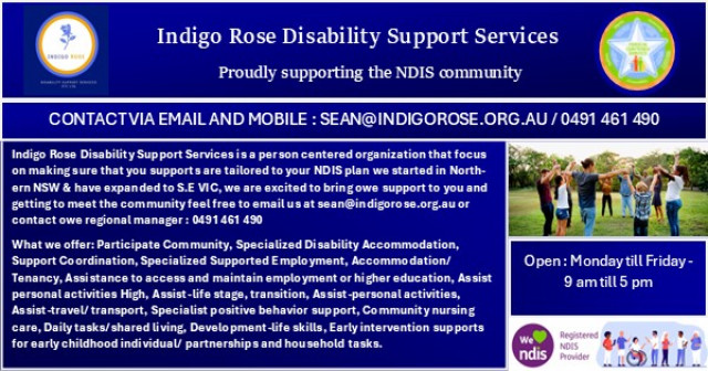 Indigo Rose Disability Support Services